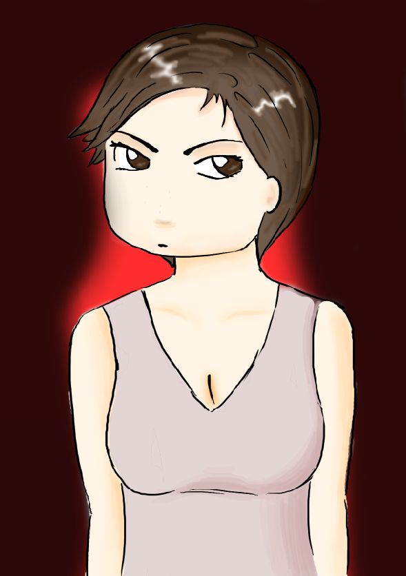 Wütende Chibi-Ronja, wenig kreativ und noch weniger schön, aber dafür recht eigenwillig...^^"