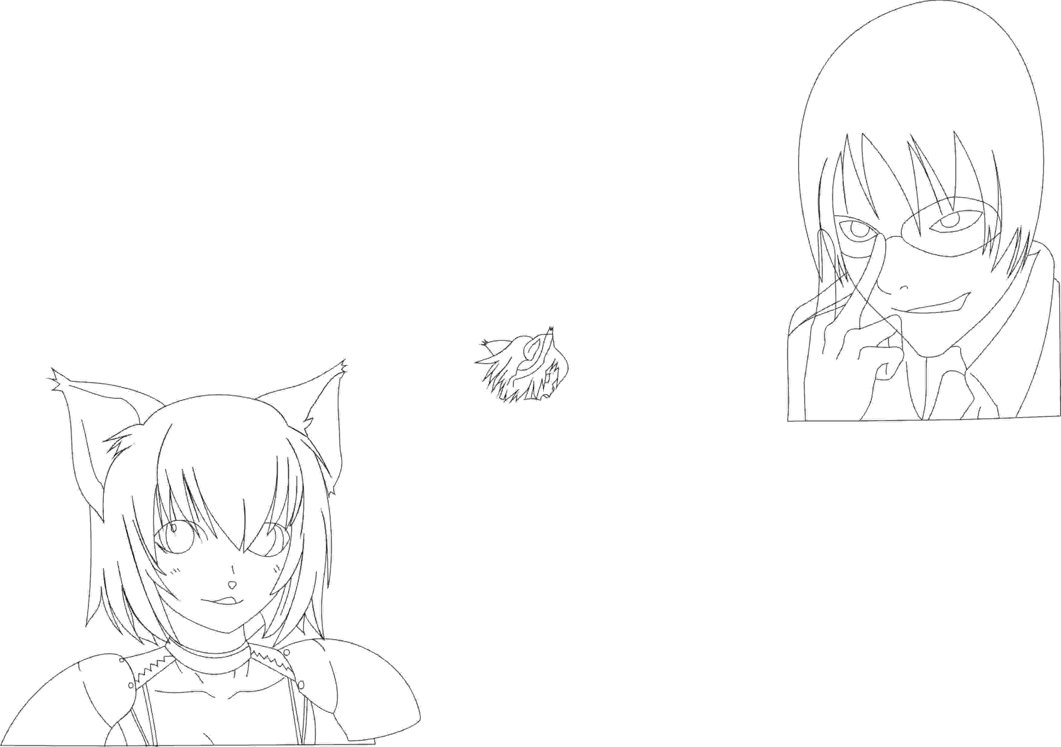 Outlines zum Wallpaper