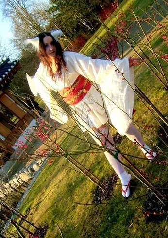Cosplay-Cover: Mikuru Asahina ~Foxgirl Kimono~