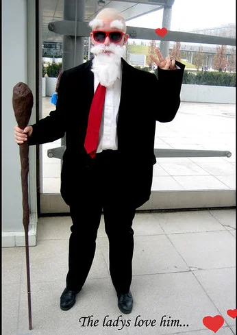 Cosplay-Cover: Muten Roshi