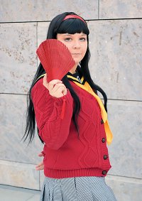 Cosplay-Cover: Yukiko Amagi ~ Yasogami High Winteruniform