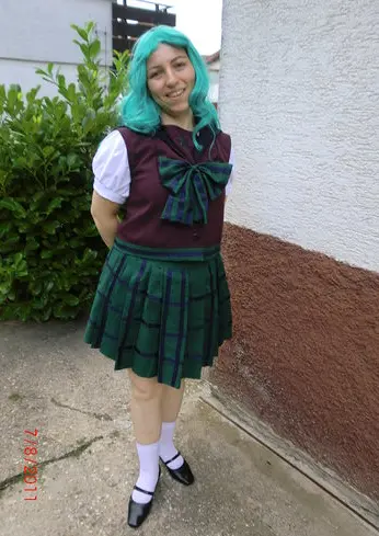 Cosplay-Cover: Michiru Kaioh Mugen Gakuen Sommer - Schuluniform.