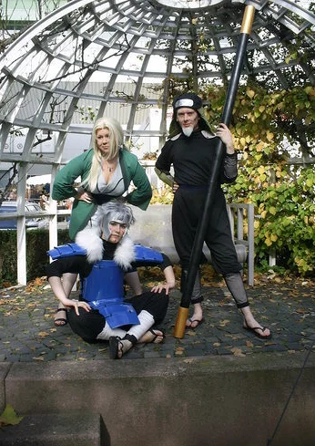 Cosplay-Cover: Sarutobi [in Kampfrüstung]