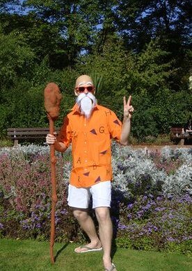 Cosplay-Cover: Muten Roshi ~Beach-Outfit~