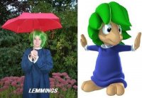 Cosplay-Cover: Lemming