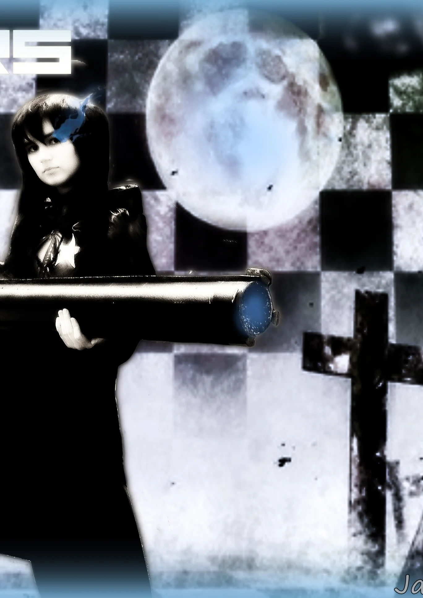 Cosplay-Cover: Black Rock Shooter
