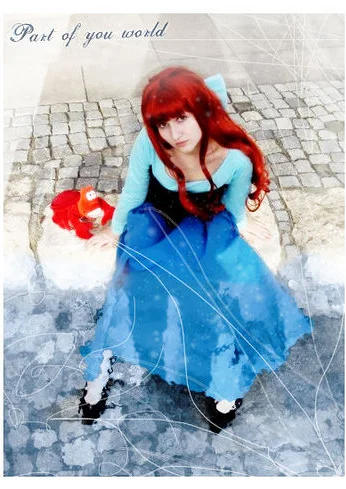 Cosplay-Cover: Arielle (als Mensch)