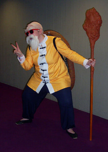 Cosplay-Cover: Muten Roshi