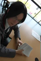 Cosplay-Cover: Ishida Uryû [Schuluniform]