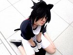 Cosplay-Cover: Sasuke Uchiha ✖ [ Blue Neko Version ]