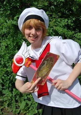 Cosplay-Cover: Sakura Kinomoto [Sommer Uniform]