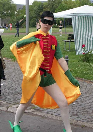 Cosplay-Cover: Robin (Batman hält die Welt in Atem / TV Serie )