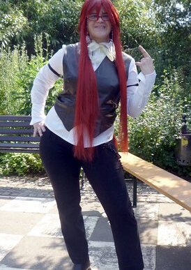 Cosplay-Cover: Grell Sutcliff