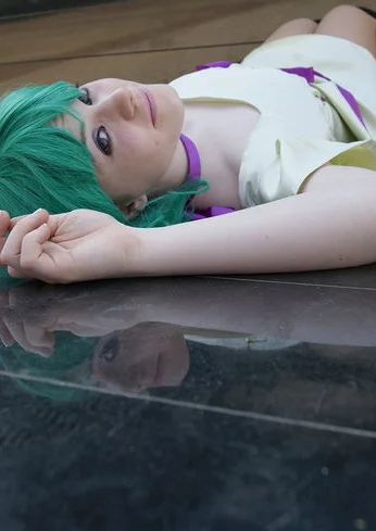 Cosplay-Cover: Ranka Lee (Green Movie Dress)