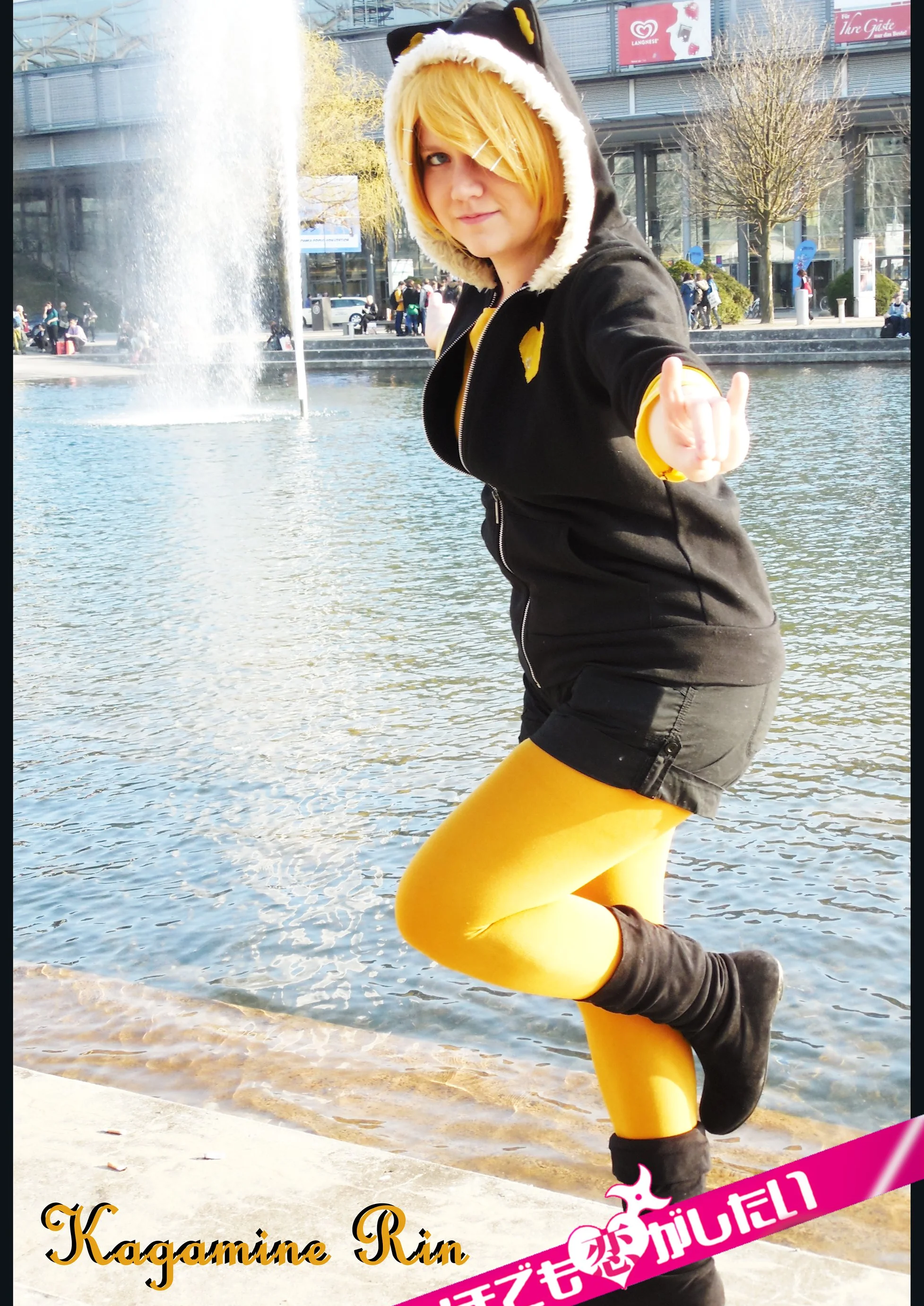 Cosplay-Cover: Kagamine Rin [Kunoichi demo Koi ga Shitai]