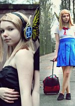 Cosplay-Cover: Rin Kagamine [Schuluniform & Magnet]