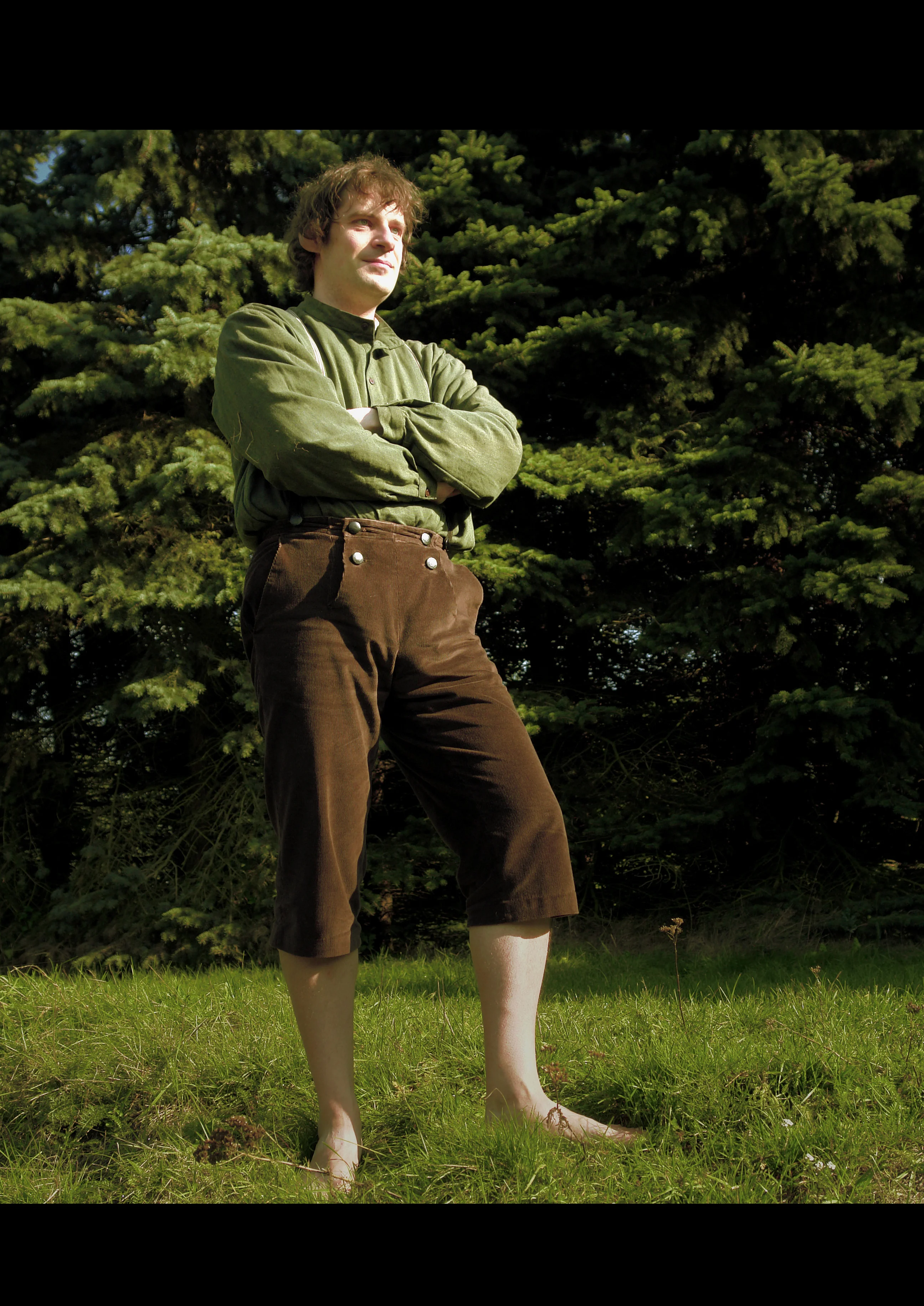 Cosplay-Cover: Frodo (Version Auenland - Grünes Hemd)
