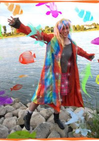 Cosplay-Cover: Delirium Regenbogen-Mantel (Neil Gaimans Sandman)