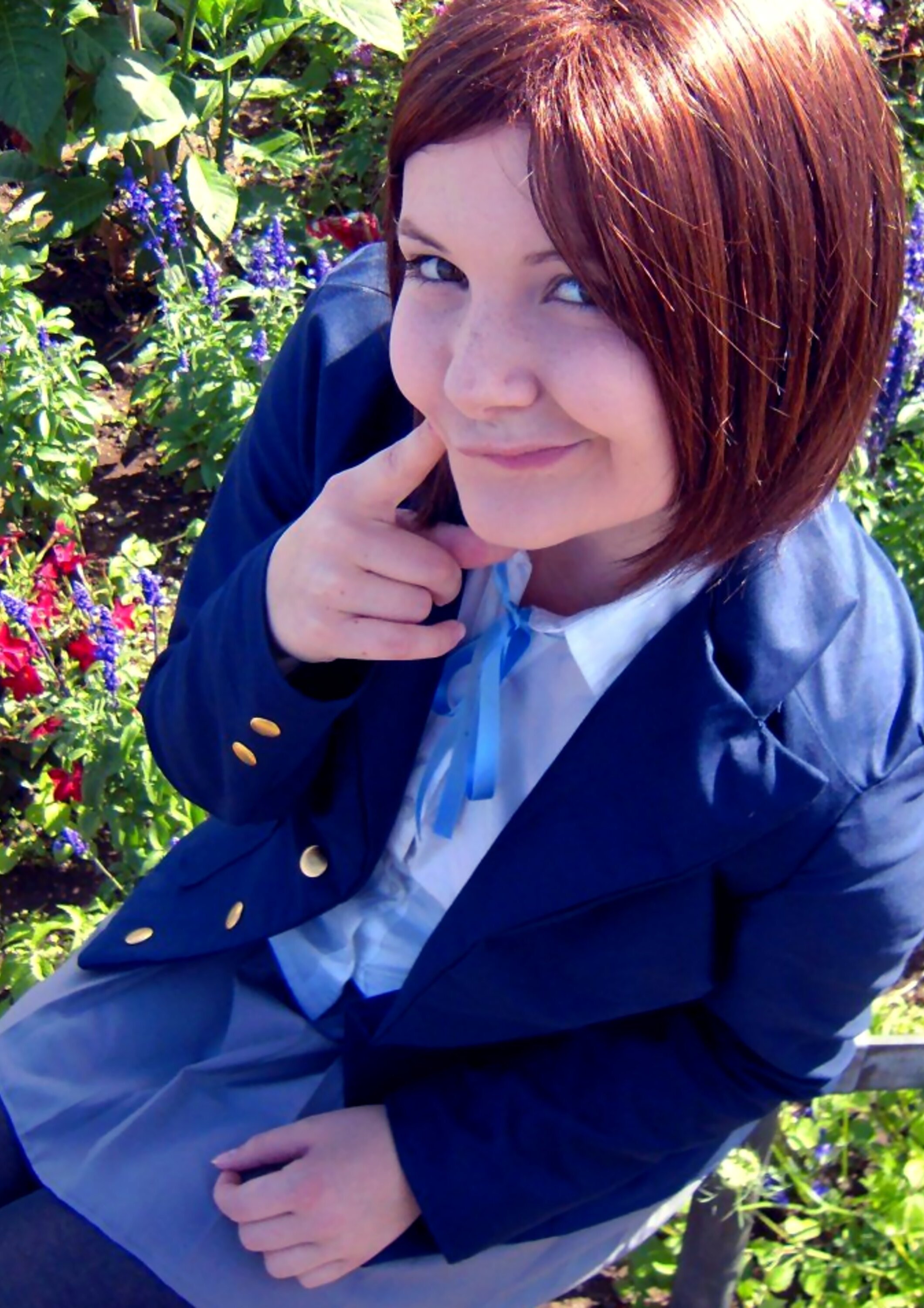 Cosplay-Cover: Yui Hirasawa [Schuluniform]