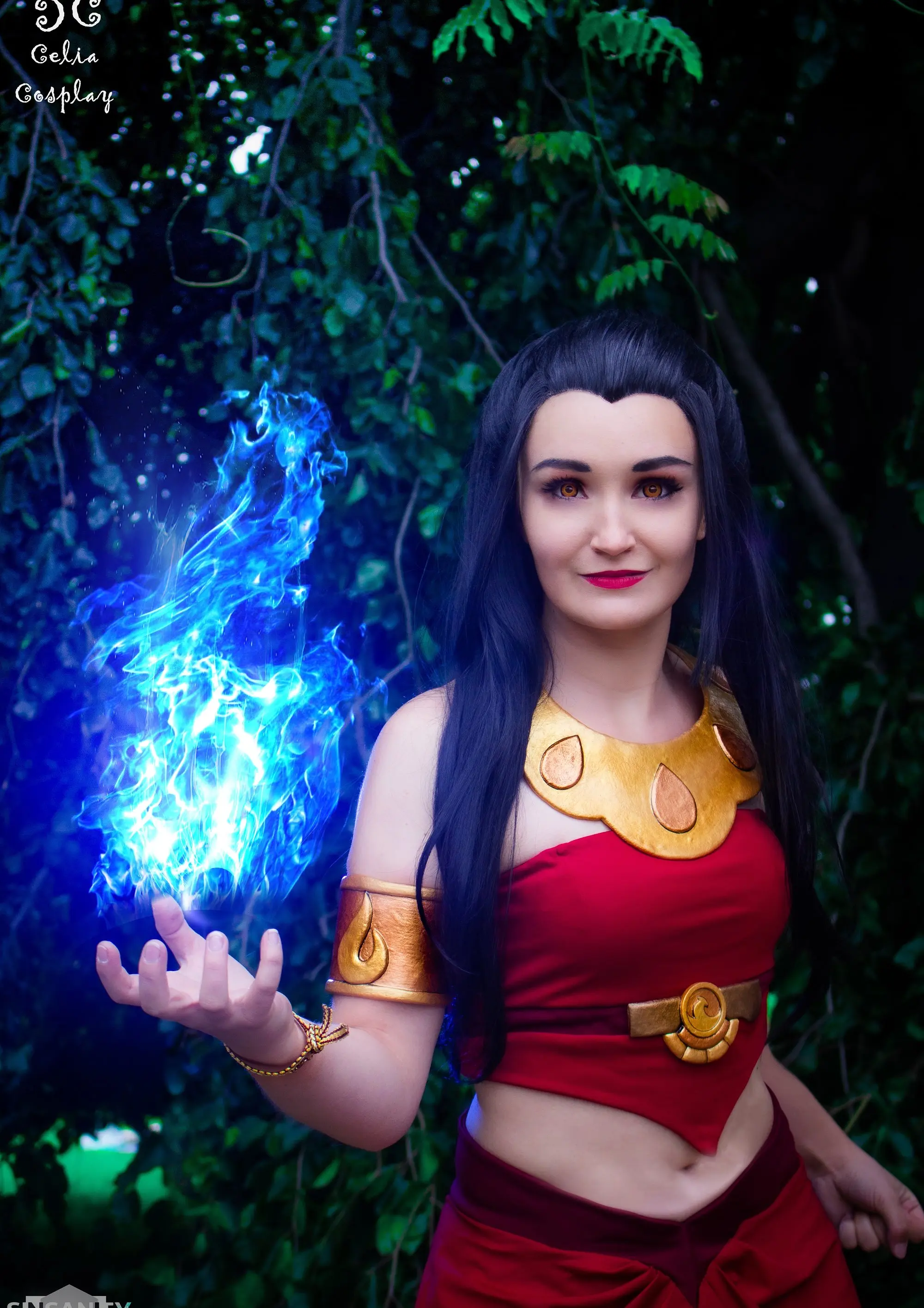 Cosplay-Cover: Azula (Strandparty)