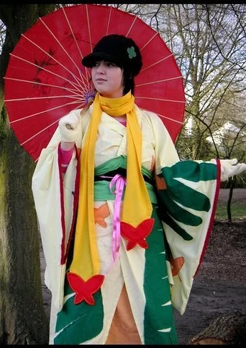 Cosplay-Cover: Sumeragi Hokuto ~ Birthday Artwork Kimono
