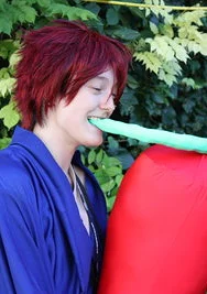 Cosplay-Cover: Kokaku (Blue Yukata)