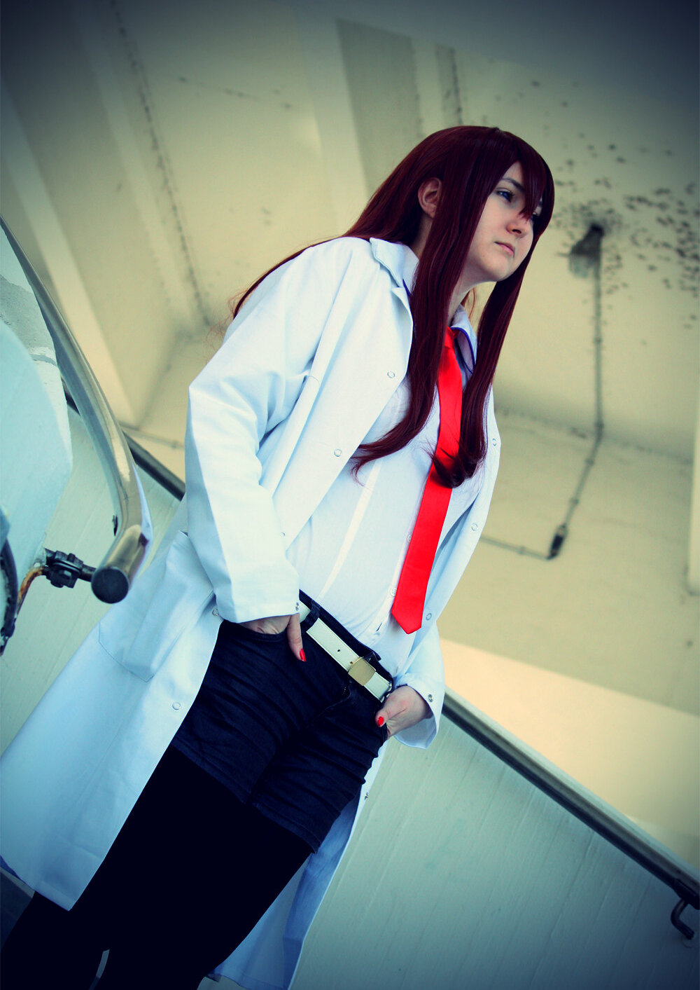 Cosplay-Cover: Makise Kurisu [Kittel]