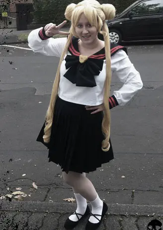 Cosplay-Cover: Usagi Tsukino ~ High School uniform~