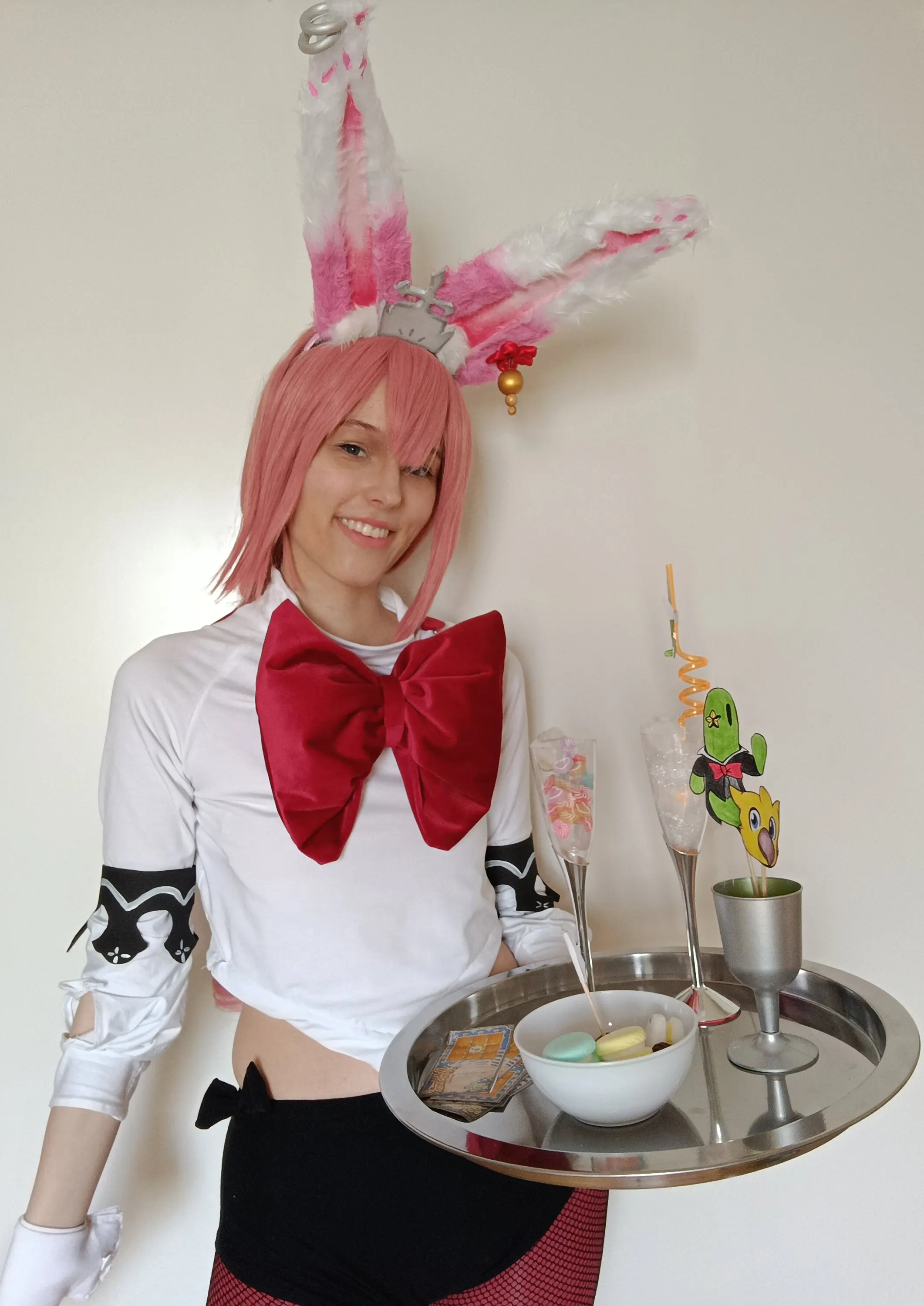 Cosplay-Cover: Warrior of Light - Bunny Set