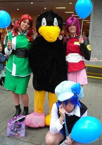 Cosplay-Cover: Lunamaria Hawke (Seed Destiny - ZAFT red)