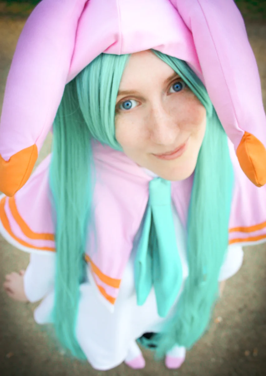 Cosplay-Cover: Miku (Häschen)