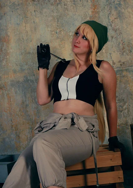Cosplay-Cover: Winry Rockbell