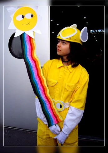 Cosplay-Cover: Yellow Ranger