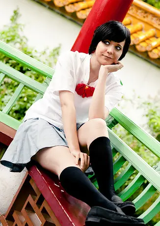 Cosplay-Cover: Arisawa Tatsuki [Schuluniform]