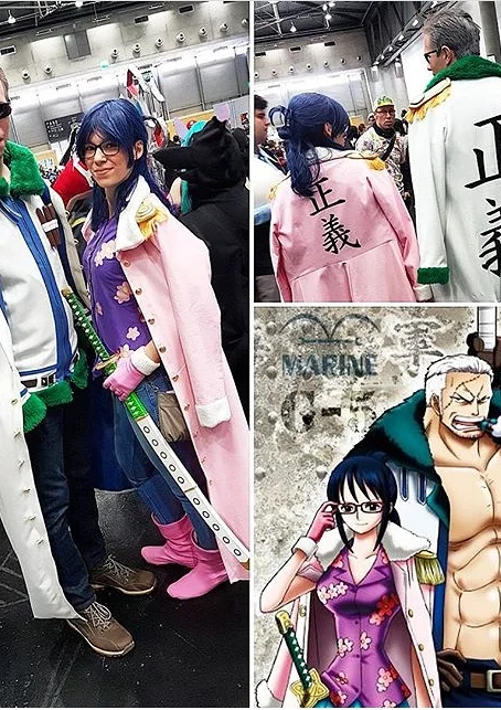 Cosplay-Cover: Tashigi & Smoker