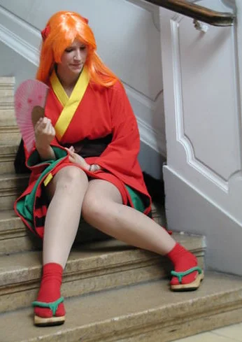 Cosplay-Cover: Asuka - Kimono