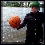 Cosplay-Cover: Midorima Shintarou [Shutoku Schuluniform]