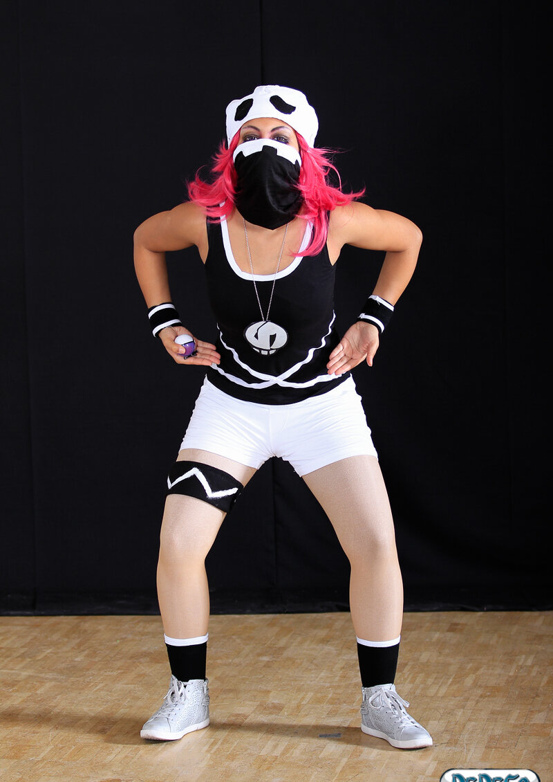 Cosplay-Cover: Team Skull Rüpel (weiblich)