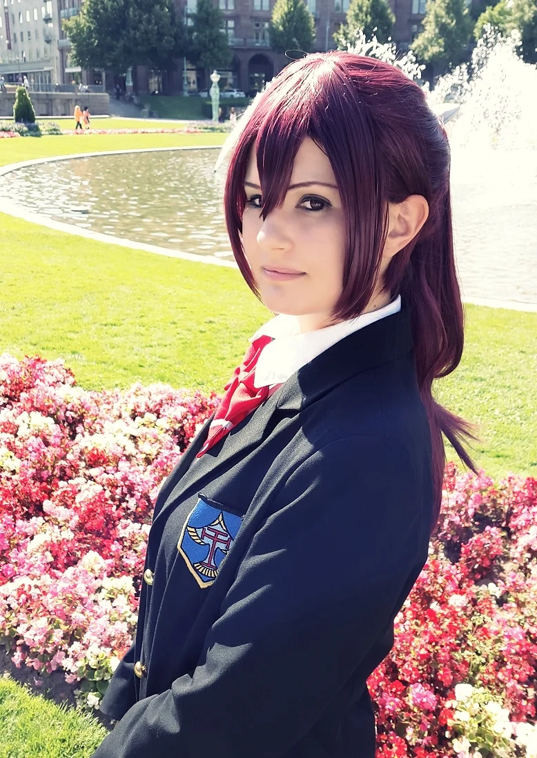 Cosplay-Cover: Gou Matsuoka (Schuluniform Winter)