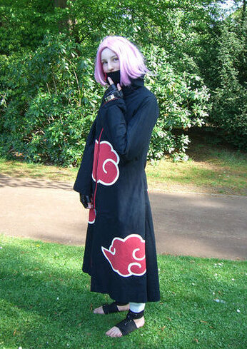 Cosplay-Cover: Haruno Sakura (Akatsuki)