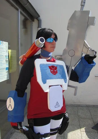 Cosplay-Cover: Perceptor (IDW human)