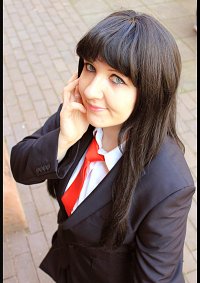 Cosplay-Cover: Rei Hino ♦ Black Suit Fanart
