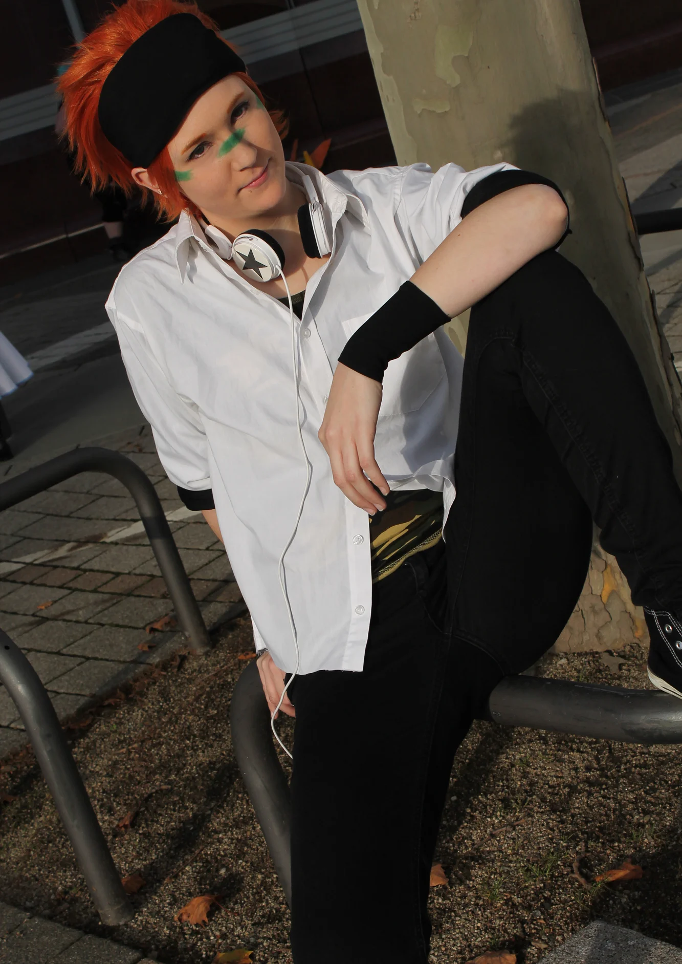 Cosplay-Cover: Sasuke Sarutobi [Schulversion]