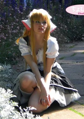 Cosplay-Cover: Chii (Black Bakery Dress)