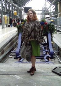 Cosplay-Cover: Molly Weasley, Film2: Szene am Bahnhof