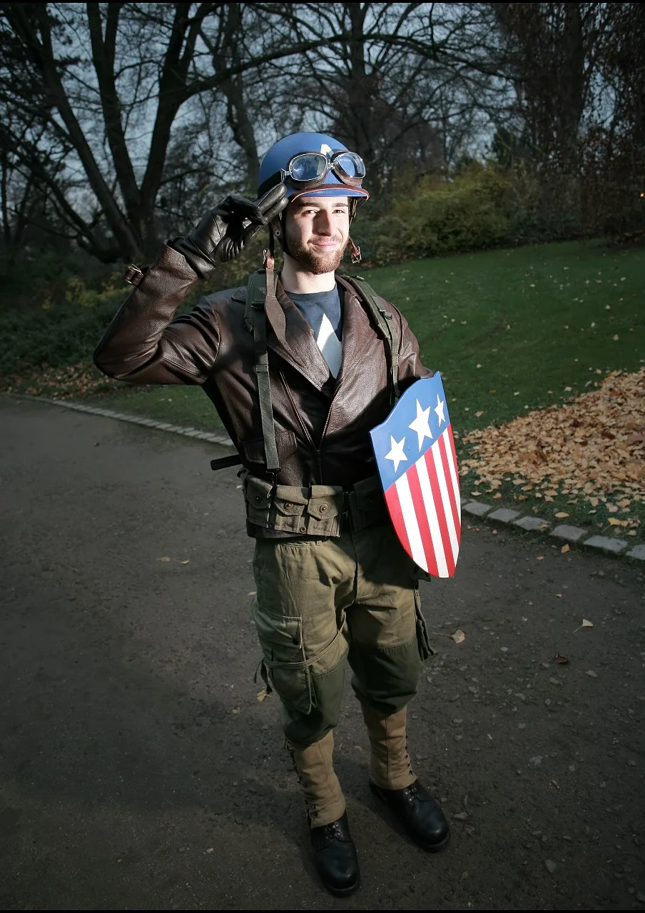 Cosplay-Cover: Captain America