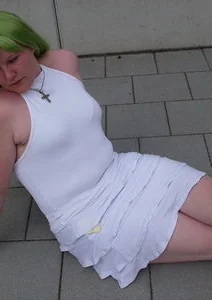 Cosplay-Cover: C.C [Black and White Summer Style]