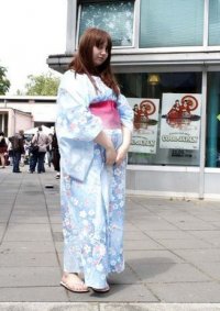 Cosplay-Cover: baby-Blue & cherryblossom-pink  Kimono