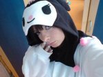 Cosplay-Cover: Kuromi~Kigurumi