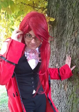 Cosplay-Cover: Grell Sutcliffe